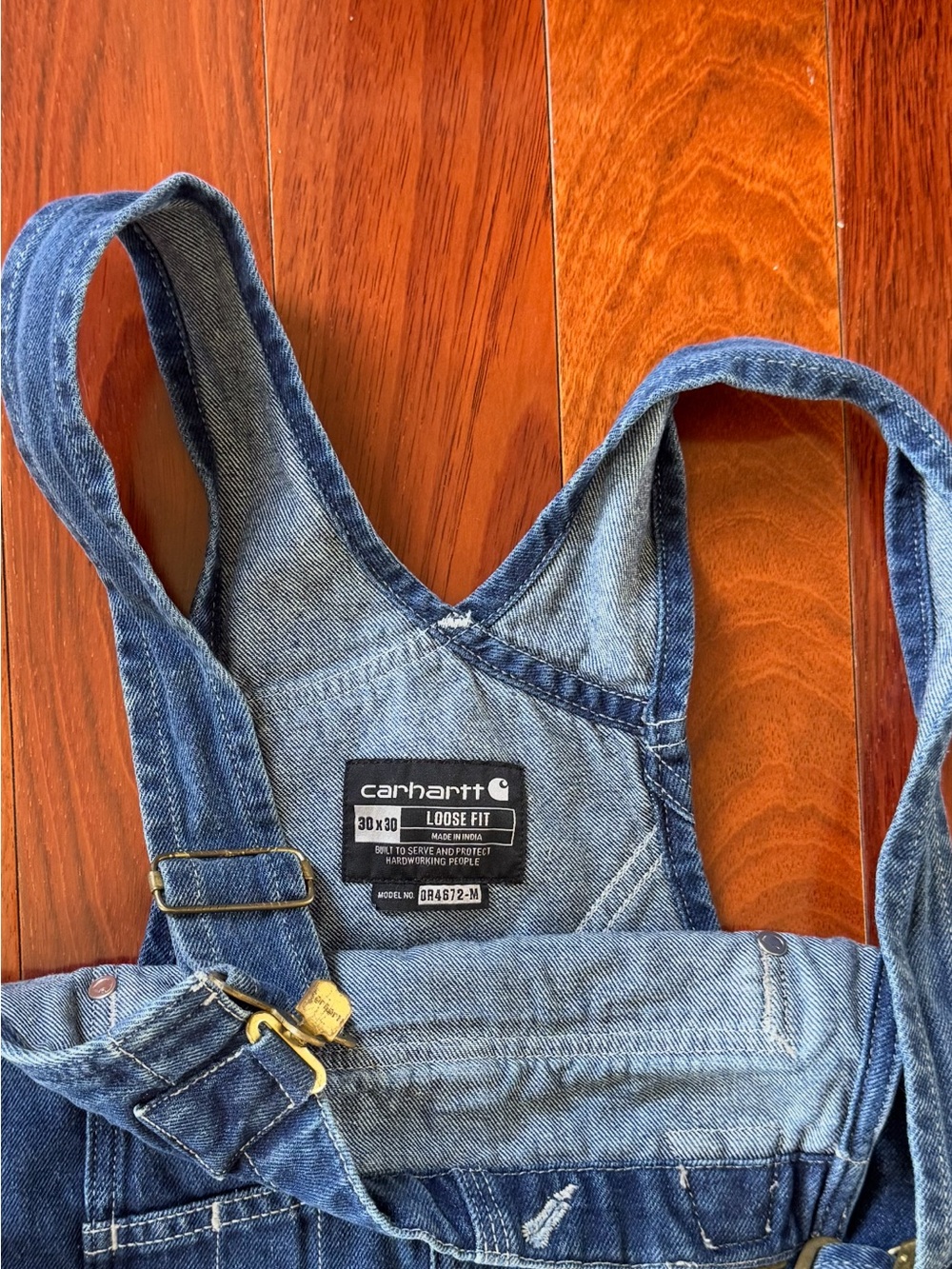 Carhartt Men's Loose Fit Overalls 30x30 - Picture 2 of 3